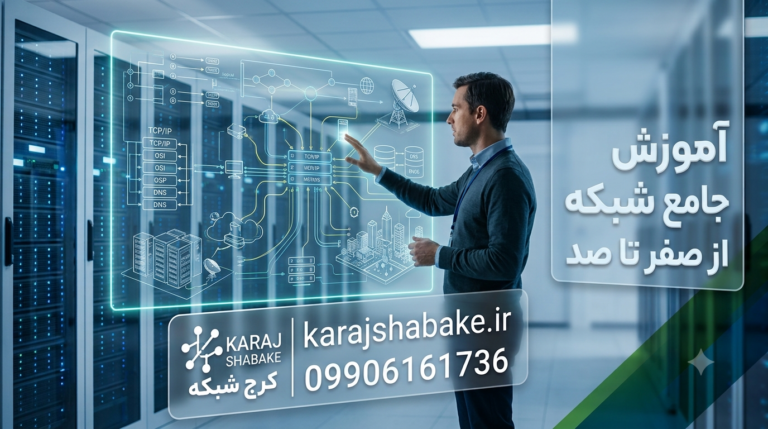 آموزش کامل شبکه از صفر تا صد؛ راهنمای جامع یادگیری شبکه و سرور
