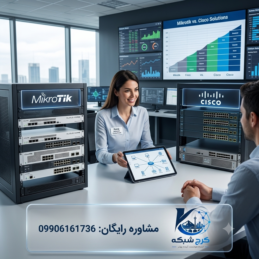 میکروتیک یا سیسکو؛ کدامیک برای پروژه های سازمانی مناسب تر است؟ 1 آموزش سیسکو Cisco, آموزش میکروتیک, مقالات شبکه | میکروتیک یا سیسکو | 1 میکروتیک یا سیسکو